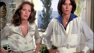 Cheryl Ladd Disco Pants & Jaclyn Smith Silk Blouse (No Bras) 1080P BD