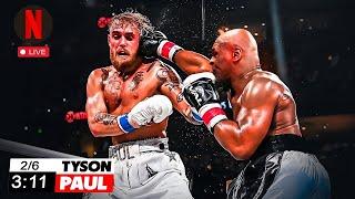 mike tyson vs jake paul full fight Live