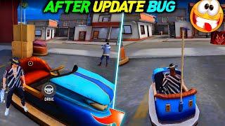 Free Fire After Update Bug & Glitch  Car Drive Traning | Garena Free Fire