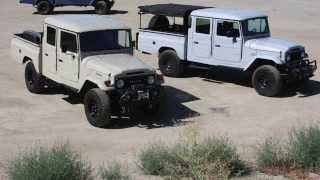 Custom TLC FJ45 Crew Cab Pick Up For Sale!