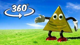 Dancing triangle meme But It's 360 degree video