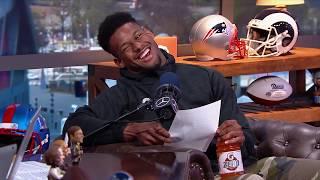 Steelers' WR JuJu Smith-Schuster Reads His Negative Draft Profile | The Dan Patrick Show | 1/31/19