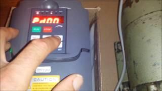 faulty huanyang 2,2kw VFD delivers not 2,2kw