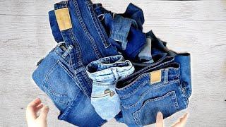 3 SUPER JEANS RECYCLING IDEAS!