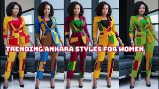 TRENDING ANKARA STYLES FOR WOMEN #fashion #trending