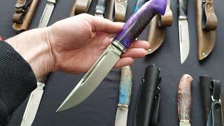 Ножи в свободной продаже из стали Элмакс/110х18 мшд/ Аукцион на два ножа из элмакса