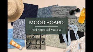 Pool Approved Flooring 2023 Mood Board