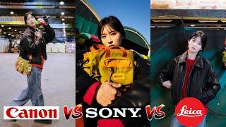 캐논 VS 소니 VS 라이카