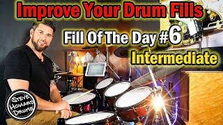 Improve Your Drum Fills - Drum Fill Of The Day - Intermediate Drum Tutorial #6