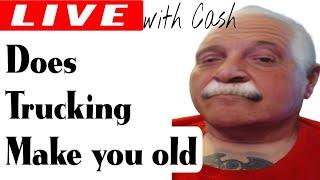 Live #372 Aging As a Truck Driver! with @F8truckin#TruckingLiveShow #dammitboy