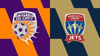 2023-2024 Isuzu Ute A-League - Round 20 - Perth Glory v Newcastle Jets