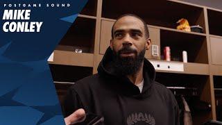 "We Are Inconsistent With the Approach." | Mike Conley Post Game Sound | 01.04.25