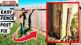 How to Fix a Broken Fence Post in Under 15 Minutes | Post Buddy |
