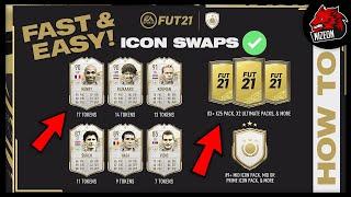 How To Get *ICON SWAP* Players/Tokens (FAST & EASY) In FIFA 21