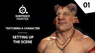 Texturing Characters in Substance Painter - Setting up the scene | Adobe Substance 3D