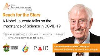 Reach for the Stars – A Nobel Laureate talks on the importance of Science in COVID-19