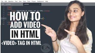 How to Insert video in HTML  || HTML Tutorial || Code With Neha