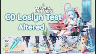 Loslyn (C0) Fiona Nanyin 2:30 Test - Tower of Fantasy 4.0