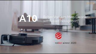 ZACO A10 VACUUM & MOPPING ROBOT // 360° LASER NAVIGATION - Official Video English