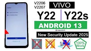 Vivo Y22/Y22s FRP Bypass | Vivo V2206, V2207 Google Account Unlock | Latest Video 2025 |