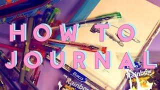 How to Journal