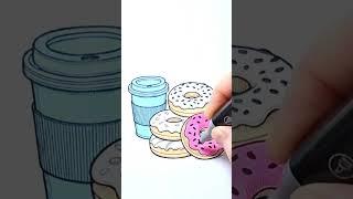 Coloring Time-Lapse //  Satisfying video