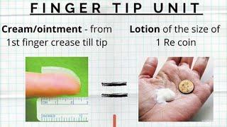 Finger Tip Unit (FTU) Explained | Skin Care Products | Dermatophilic