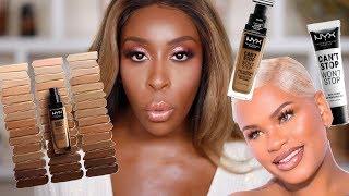 OK Is THAT What We Doing Now?! Alissa Ashley x NYX Can't Stop Won't Stop! | Jackie Aina