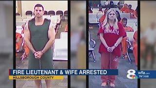 Hillsborough firefighter and wife charged with child sex crimes