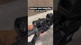 New magnifier mount with Holosun here at Shotshow 2023