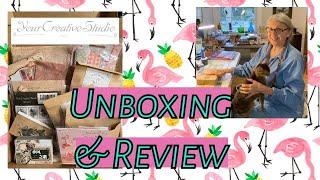 Unboxing & Review for Your Creative Studio Subscription Box! #yourcreativestudio