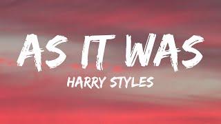 Harry Styles - As It Was (Lyrics)