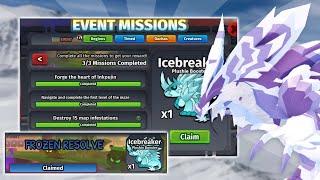 How to Complete Frozen Resolve!! // Heart Recipe Locations || Creatures of Sonaria