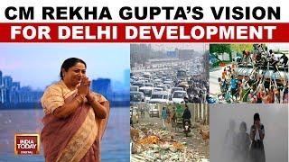 CM Rekha Gupta: Double-Engine Govt To Drive Development, Tackle Pollution | India Today Conclave