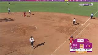 USA vs Canada | WBSC Women softball July 14,2024
