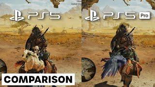 Monster Hunter Wilds PS5 Vs. PS5 Pro Graphics Comparison