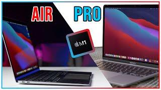 MacBook Air M1 VS. MacBook Pro M1  Welches MacBook KAUFEN? (Macbook Test)