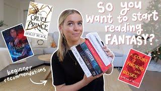you want to start reading fantasy? here are my top recommendations! ‍️