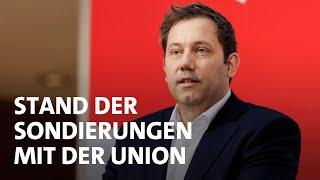 Lars Klingbeil: Sondierungen brauchen Vertraulichkeit