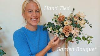 How to Make a Wedding Bouquet (Garden Style)