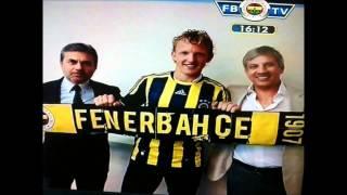 Dirk Kuyt Fenerbahçede (İmza)