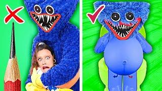 Huggy Wuggy & Mommy Long Leg Sind Lebendig! || Der DIY-Geheimraum von Kaboom Energy