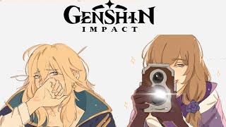 Lisa's New camera (Genshin Impact Comic Dub)