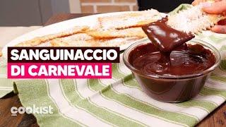 SANGUINACCIO DOLCE DI CARNEVALE: la crema al cioccolato per le chiacchiere!  