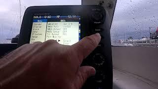 Furuno FCV-588 Depth Sounder/Fish Finder Menu Run Through and Instructions