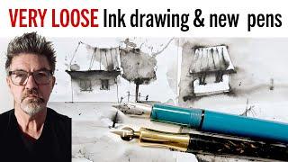 In this video I show you how to make relaxed and casual ink drawings in your sketchbook.