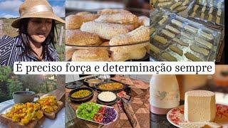 Sometimes discouragement hits, but God strengthens us  cheese stick / delicious lunch and more