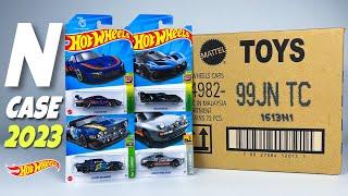 Unboxing Hot Wheels 2023 - N case!