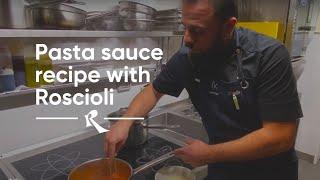 SARDEL - Pasta Sauce Recipe with Roscioli