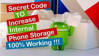 How to Increase Storage on Android Using Secret Code